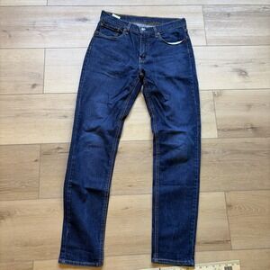 Levis 531 Athletic Slim Jeans Mens 33x34 Dark Blue Denim Stretch Casual Pants